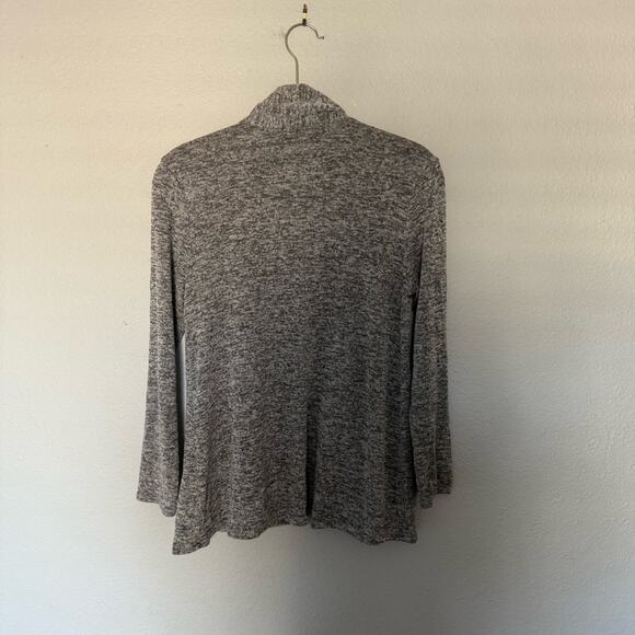 Heather Charcoal Open cardigan sweater Grey - Picture 4 of 7